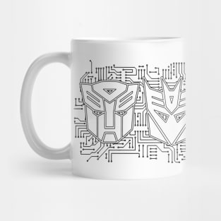 Transformers Circuit Board Mug